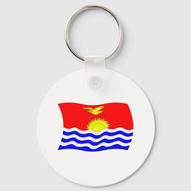 Porte-clés Drapeau des Kiribati (Recto)