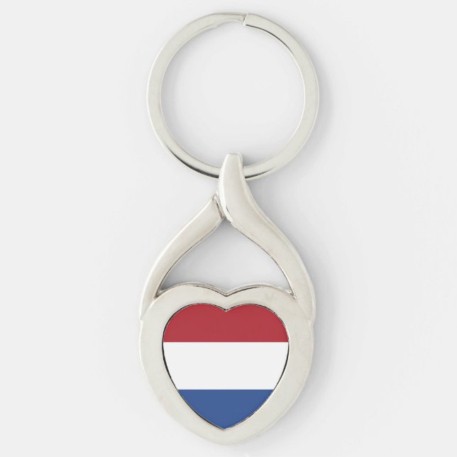 Porte-clés Drapeau des Pays-Bas (Devant)