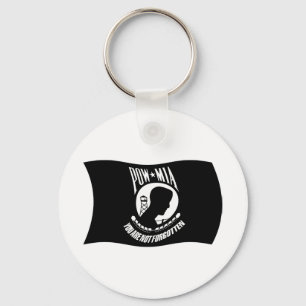 Porte-clés Drapeau des POW & MIA