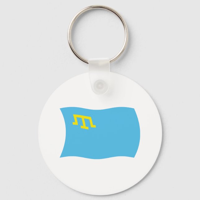 Porte-clés Drapeau des Tatars de Crimée (Recto)