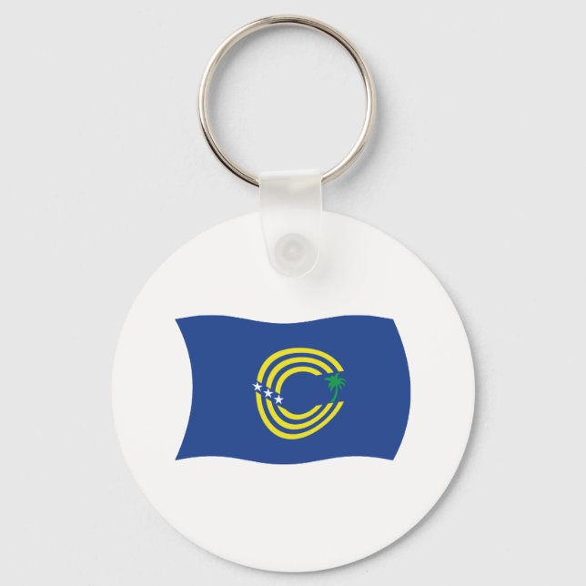 Porte-clés Drapeau des Tokelau (Recto)