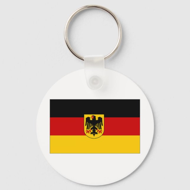 Porte-clés Drapeau d'État allemand (Recto)