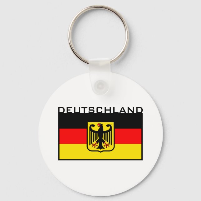 Porte-clés Drapeau Deutschland (Recto)