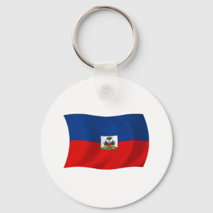Porte-clés Drapeau d'Haïti