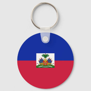 Porte-clés Drapeau d'Haïti