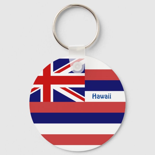 Porte-clés Drapeau d'Hawaï (Recto)