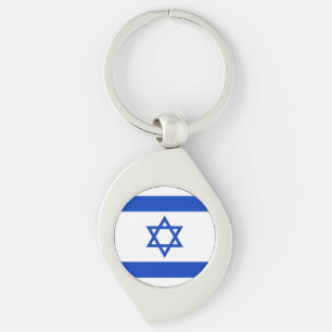 Porte-clés Drapeau d'Israël