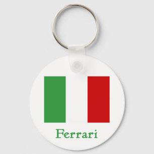 Porte-clés Drapeau d'Italien de Ferrari
