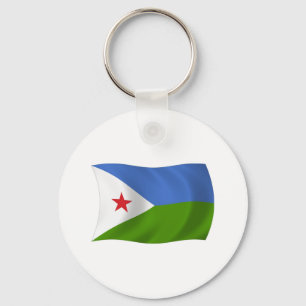 Porte-clés Drapeau Djibouti