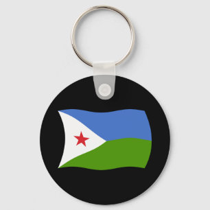Porte-clés Drapeau Djibouti