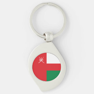 Porte-clés Drapeau d'Oman