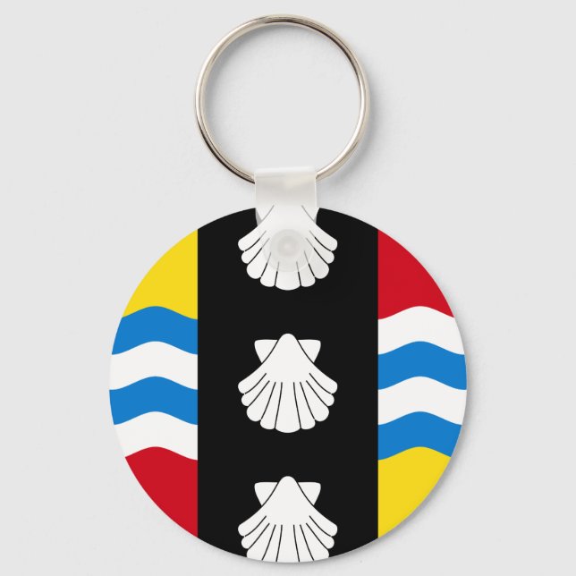 Porte-clés Drapeau du Bedfordshire (Recto)