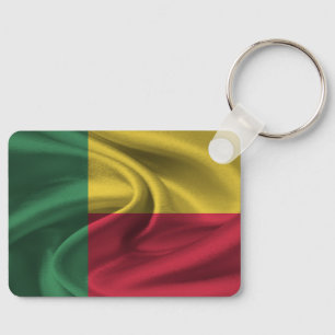 Porte-clés Drapeau du Bénin