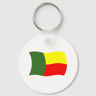 Porte-clés Drapeau du Bénin