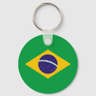 Porte-clés Drapeau du Brésil