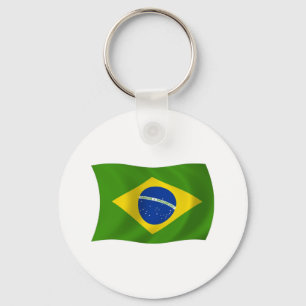 Porte-clés Drapeau du Brésil