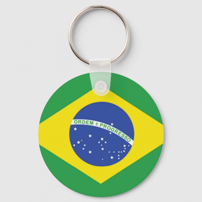 Porte-clés Drapeau du Brésil (Recto)