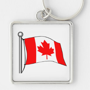 Porte-clés Drapeau du Canada