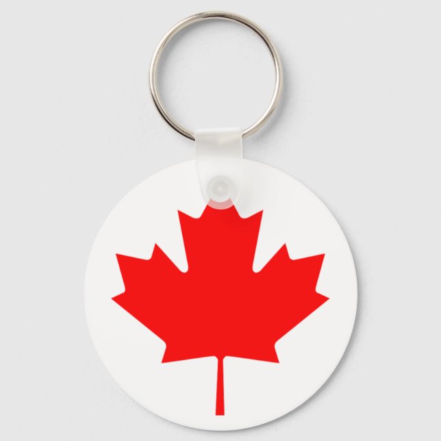 Porte-clés Drapeau du Canada (Recto)