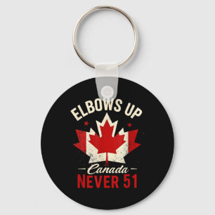 Porte-clés Drapeau du Canada Jamais 51