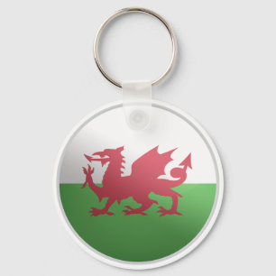Porte-clés Drapeau du cercle glacé du Pays de Galles