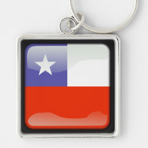 Porte-clés Drapeau du Chili