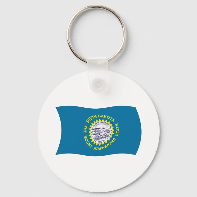 Porte-clés Drapeau du Dakota du Sud (Recto)