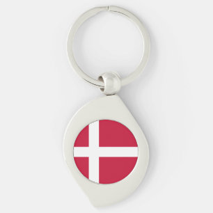 Porte-clés Drapeau du Danemark
