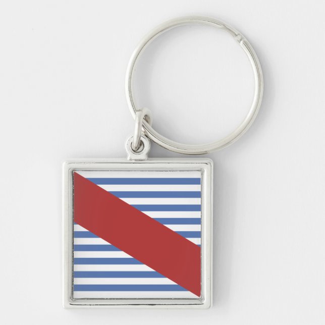 Porte-clés Drapeau du Département de Canelones - Uruguay (Devant)