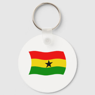 Porte-clés Drapeau du Ghana