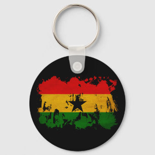 Porte-clés Drapeau du Ghana