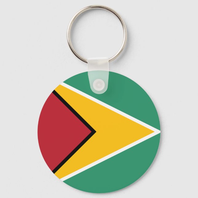 Porte-clés Drapeau du Guyana (Recto)