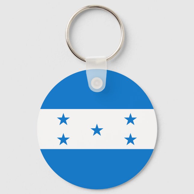 Porte-clés Drapeau du Honduras (Recto)