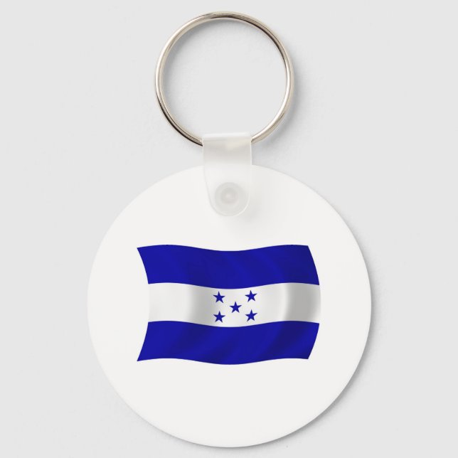 Porte-clés Drapeau du Honduras (Recto)