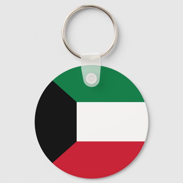 Porte-clés Drapeau du Koweït (Recto)