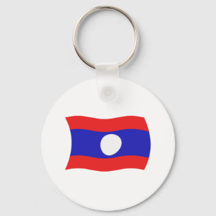 Porte-clés Drapeau du Laos