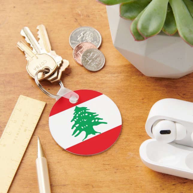 Porte-clés Drapeau du Liban (Bureau)