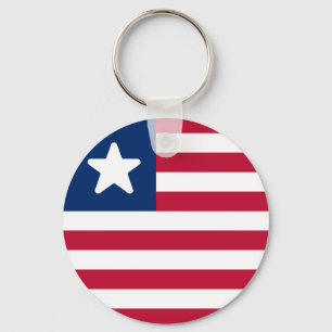 Porte-clés Drapeau du Libéria