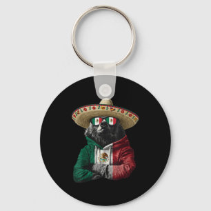 Porte-clés Drapeau du Mexique Fierté mexicaine Racines mexica