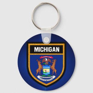 Porte-clés Drapeau du Michigan