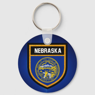 Porte-clés Drapeau du Nébraska