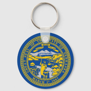 Porte-clés Drapeau du Nebraska