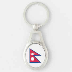 Porte-clés Drapeau du Népal