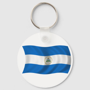 Porte-clés Drapeau du Nicaragua