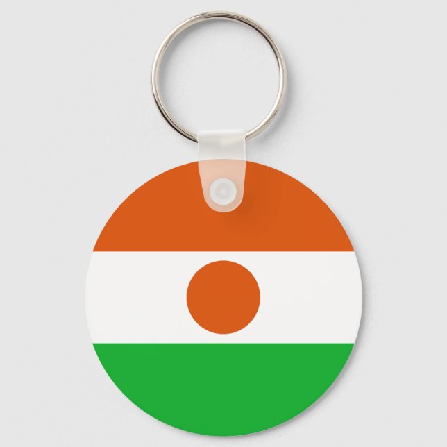 Porte-clés Drapeau du Niger (Recto)