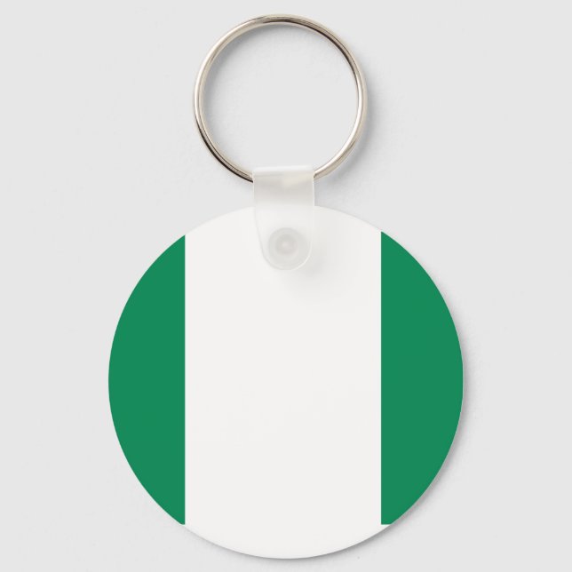Porte-clés Drapeau du Nigeria (Recto)