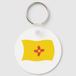 Porte-clés Drapeau du Nouveau-Mexique