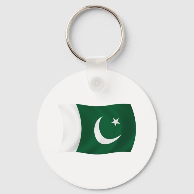 Porte-clés Drapeau du Pakistan (Recto)