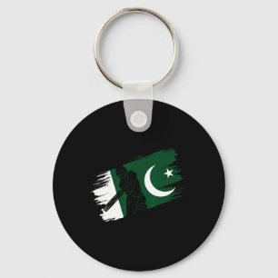 Porte-clés Drapeau du Pakistan Fan de cricket pakistanais Jou