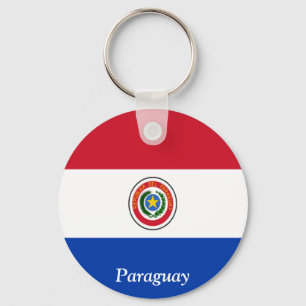 Porte-clés Drapeau du Paraguay